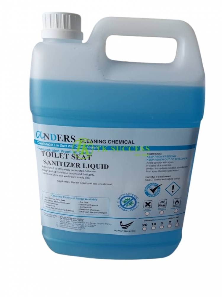 Anders Toilet Seat Sanitizer Antibacterial Liquid 5L