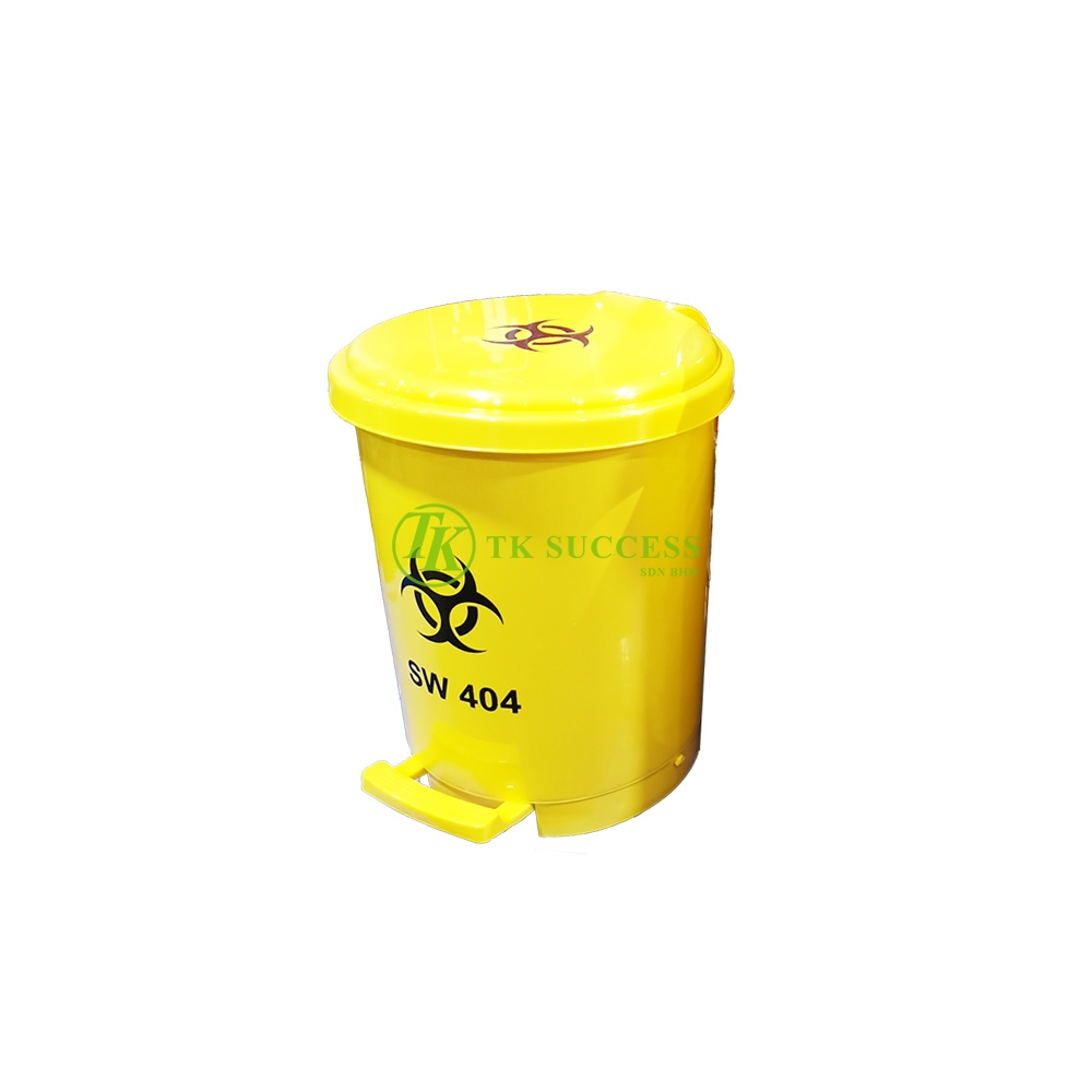 Clinical Waste Pedal Bin 10L, 18L, 35L