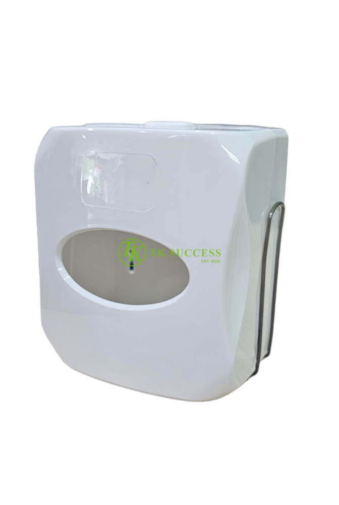 Table Top Pop Up Tissue Dispenser with Side Bill Clip